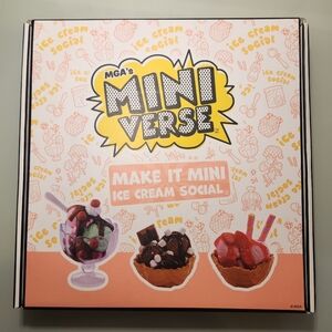 MGA's Mini Verse Make It Mini Ice Cream Social Kit